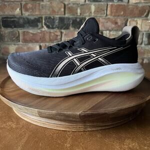 ASICS GEL-Nimbus 27 Max Cushion Women's 8 Black Breeze Running Sneakers Shoes